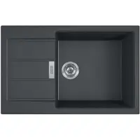 Franke Évier Sirius S2D-611-78 XL en Carbone (50 cm, 78 cm)