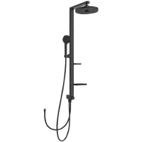 Ideal standard Duschsystem Alu+ ohne Armatur soie noire soie noire