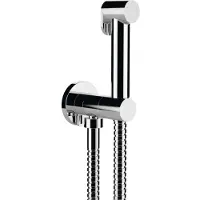 Hak Sapho Valves - Robinetterie murale avec douchette Bidet, ronde, chrome DB107