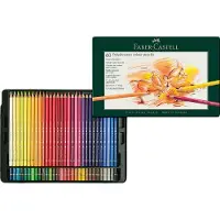 Faber-Castell Polychromos Lot de 60 crayons de couleur avec boîte en métal