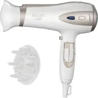 Adler Sèche-Cheveux Ad 2248Wc. Blanc Et Champagne