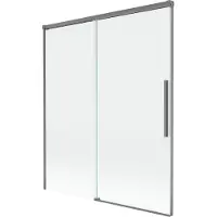 Mexen Rox Baignoire Paravent à 2 panneaux coulissants 100 x 150 cm, transparent, chrome - 8C9-100-003-01-00