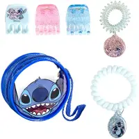 Cerdá Coffret de beauté Lilo & Stitch pour enfants : trousse de maquillage avec accessoires