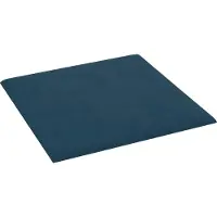 vidaXL Têtes de lit murales, 12 pièces, velours bleu