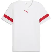 Puma Hommes, T-shirt de sport, individualRISE Jersey (XXL), Rouge, Blanc, XXL