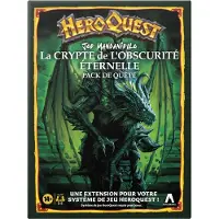 Hasbro HeroQuest Quest Pack La Crypte des Ténèbres Éternelles. Jeu de rôle. Jeu de plateau. Système de jeu HeroQuest requis. Avalon Hill