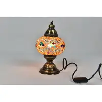 Halay Lampe de table turque faite main disponible en plusieurs couleurs – éclairage d'ambiance oriental pour votre intérieur