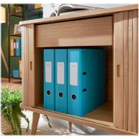 Leitz Classeur à levier - - A4 - Capacité 600 feuilles - Dos 80 mm - Bicolore