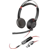 Poly Blackwire 5220 MS Casque de Bureau Filaire