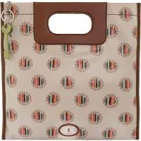 Fossil Sac Wmns Shoulderbag Key-per Slim Beige