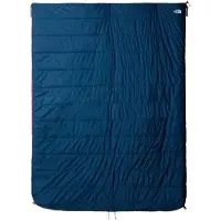 The North Face - Sac de couchage de camping et bivouac - Wawona Bed Double Shady Blue/Npf - Taille Regular - Navy