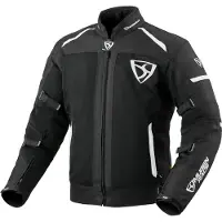 MUGENRACE Fuggire-A Veste Textile Noir Blanc Taille XL