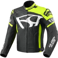 MUGENRACE Aggressore Blouson de moto en cuir