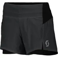 SCOTT - Short léger et stretch respirant - Endurance Tech Hybrid Shorts W Black pour Femme - Taille S - Noir