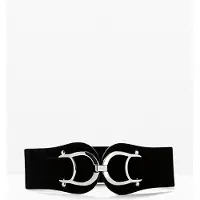 Bonprix Ceinture extensible à grosse boucle
