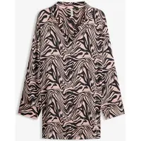 Bonprix Chemise de nuit tissée en satin
