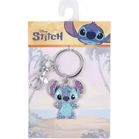 Lilo & Stitch Porte-clefs Disney de - Stitch - pour Indifférent - couleur argent - Taille Standard