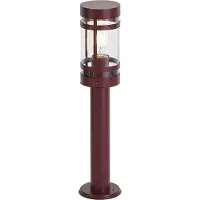 QAZQA Lampe d'extérieur moderne rouge foncé 50cm IP44 - Gleam