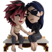 Youtooz Arcane Vi & Caitlyn Vinyl Figure 2 Pack 11 Cm Multicolore