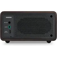 Sangean Radio portable 2 W DAB+/FM/RDS BT AuxIn secteur/batterie bleu
