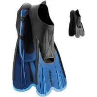 Cressi Agua Short Swimming Fins Bleu EU 39-40
