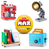 Zuru Blocs de construction à emboîter Max Premium Home Series 1 assortiment de 4