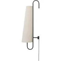 Ferm Living Applique Murale , Ancora, Noir, Salon / séjour, Métal, Design
