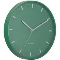 Karlsson – Horloge murale rétro tendance – Vert rétro – Ø 30 cm