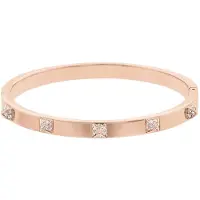 Swarovski Bracelet tactique, (6.20 cm, Acier inoxydable)
