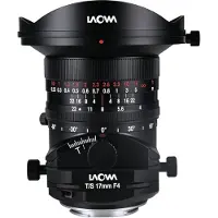 Laowa Objectif à Focale fixe 17mm f/4 Zero-D Tilt-Shift Noir pour Monture Nikon Z