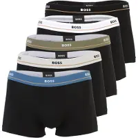 BOSS pour homme. 50531660 Set 5 Boxers Type noir (M), Homewear, Coton