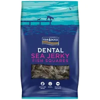 Fish4Dogs Dental - Sea Jerky Fish Squares - 575 g