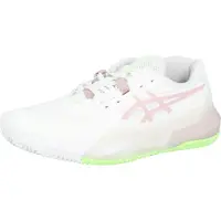 Asics Chaussure de sport 'GEL-RESOLUTION X CLAY' vert gazon / rose / blanc