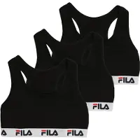 FILA Soutiens-gorge rouge / noir / blanc