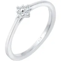 Elli DIAMONDS Bague 'Elegant' argent