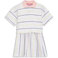 HUGO Robe polo enfant en coton à rayures