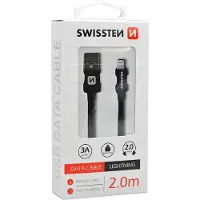Swissten USB kaabel USB-A - Lightning 2m
