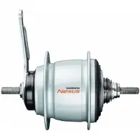 Shimano Gear Hub Nexus 8 SG-C6001 pour freins à roulettes Velgrem 36 trous argenté