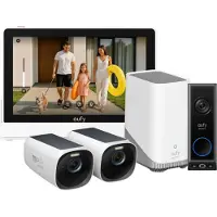 Eufy EufyCam 3 Lot de 2 + HomeBase 3 + Doorbell E340 + Smart Display E10