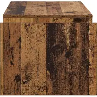 vidaXL Table basse en vieux bois 90 x 45 x 35 cm Bois composite