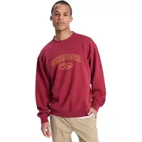 Quiksilver New Iconic Sweatshirt Rouge L Homme