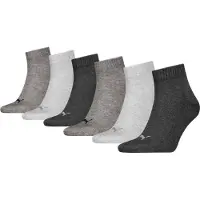 Puma Chaussettes gris / noir