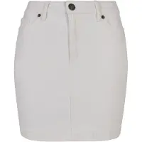Urban Classics Jupe blanc denim