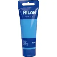 Milan Acrylfarbe in der Tube 75 ml Karibikblau MAILAND (75 ml)