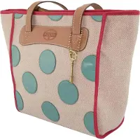 Fossil Sac à main Wmns Shoulderbag Key-per Crossbody Aqua Beige