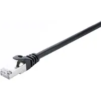 V7 V7CAT6STP-05M-BLK-1N - Câble réseau (4,3 m, Cat6, S/UTP (STP), RJ-45, RJ-45, Schwarz)