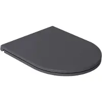 Isvea - wc-bril slim, softclose, antraciet