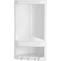Gedy CORNER SHELF JUNIOR 8079 02 WHITE