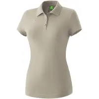 Erima Teamsports Short Sleeve Polo Beige 36 Femme