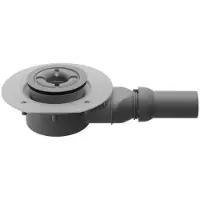 Duravit Sortie horizontale pour receveur de douche , en liaison avec le cadre de base ou le support de baignoire, 791243000000000